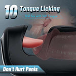 EdenSexToy - Explorer: Licking Vibrating 2 in 1 Male Penis Vibrators