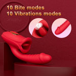 EdenSexToy - Rose Muncher Bite Vibrator G Spot Clitoris Stimulator