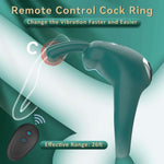 EdenSexToy - Rabbit Vibrating Cock Ring Adult Sex Toys with Clitoral Vibrator