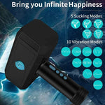 EdenSexToy Thor's Hammer 10 Vibration Male Masturbation Cup