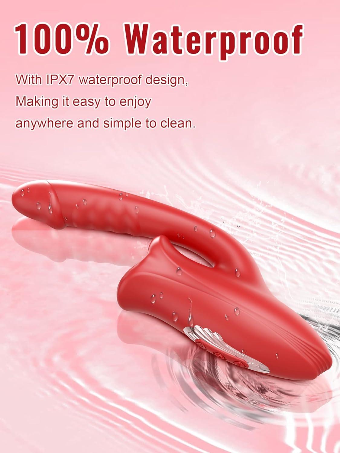 Lips Clit Toy for Solo or Couple's Play - Mimic Oral Sensation - 20 Vibration Settings - Sexdoll.Sex