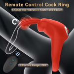 EdenSexToy - Rabbit Vibrating Cock Ring Adult Sex Toys with Clitoral Vibrator