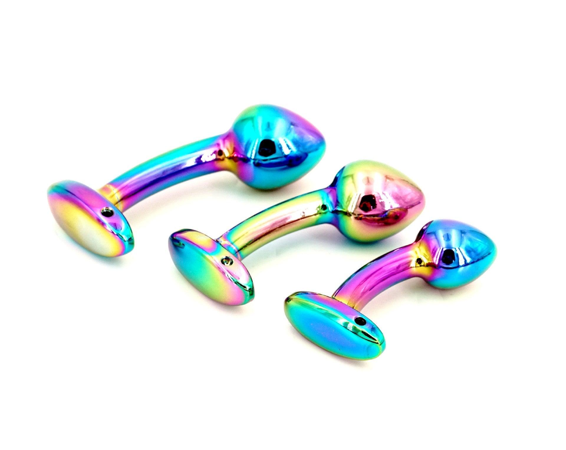 BestGSpot Color Metal Butt Plug 3 PCS - Sexdoll.Sex