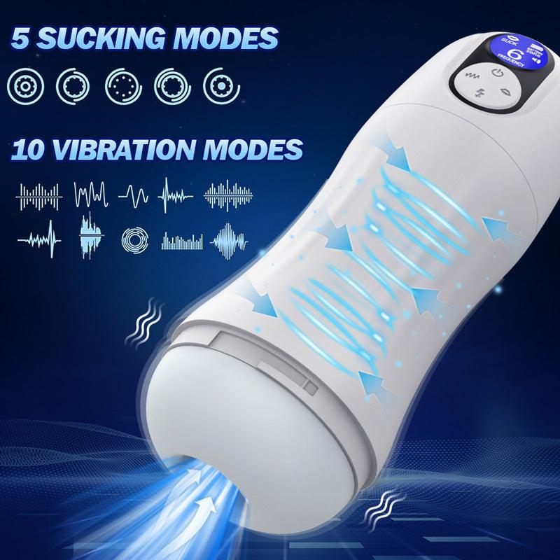 Kai 2 Automatic Sucking Vibrating Male Masturbator - Ultimate Pleasure Experience - Sexdoll.Sex