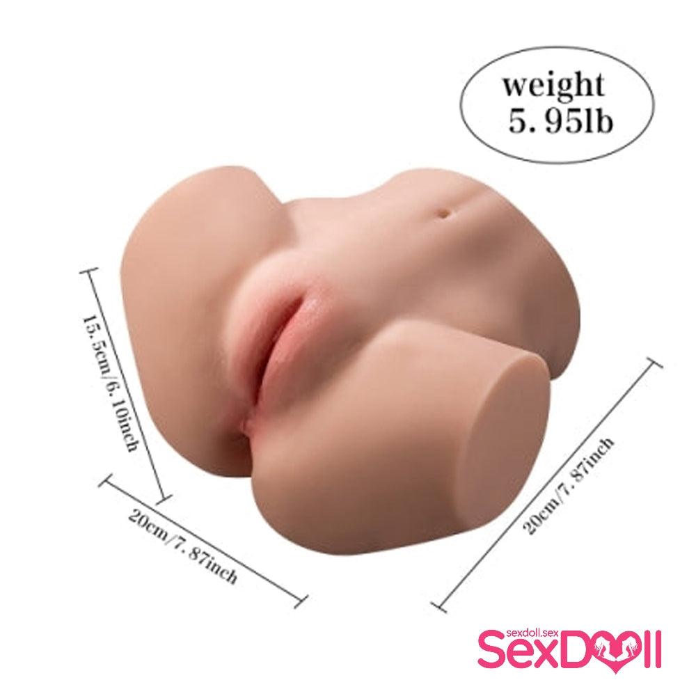 Sarah: Yeloly 5.95LB Realistic Pussy Ass Doggy Style Sex Doll Torso - Sexdoll.Sex