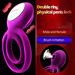 EdenSexToy - Male Cock Masturbation Vibrating Penis Ring