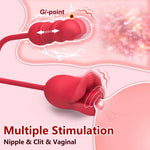 EdenSexToy - Big Mouth Tongue Licking Vibrator Female Masturbation