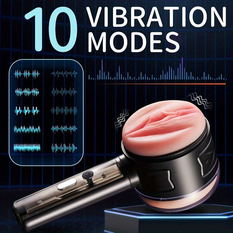 EdenSexToy - Male Masturbator Handheld Fully Automatic Intelligent Frequency Conversion Masturbation Cup