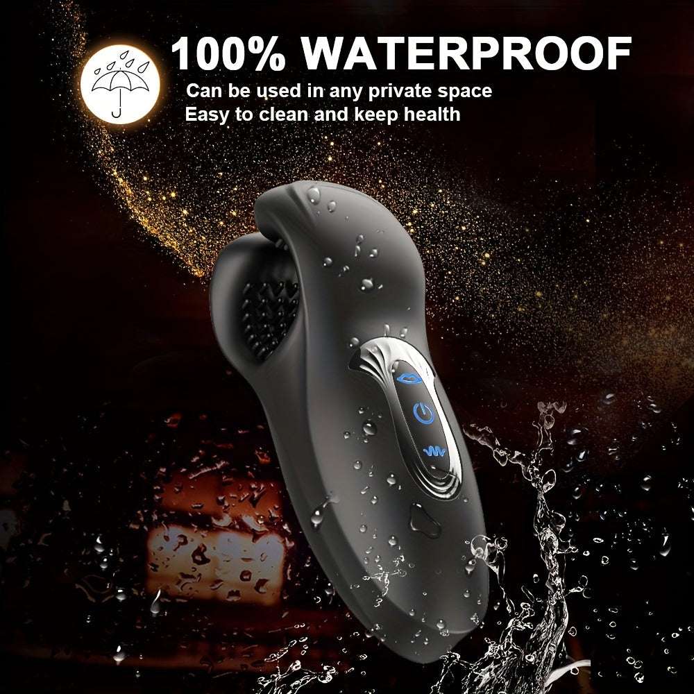 EdenSexToy - Vise trainer, penis trainer, vibrating male equipment, massage, numbing vibration