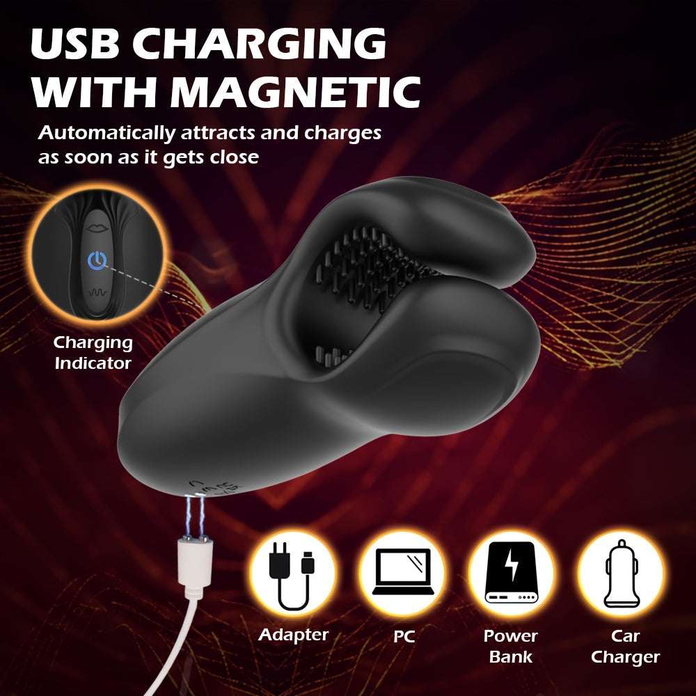 EdenSexToy - Vise trainer, penis trainer, vibrating male equipment, massage, numbing vibration