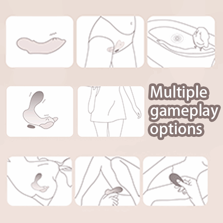 EdenSexToy - Beaver Wearable Detachable Remote Control Vibrator