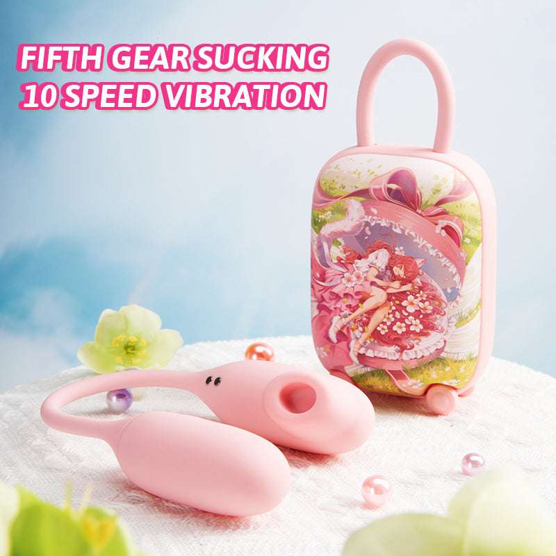 EdenSexToy Magic Suitcase Suction Vibration Clitoral Stimulator