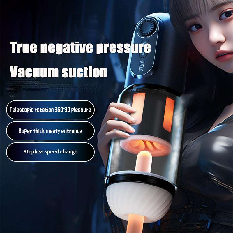 EdenSexToy Male Masturbator Adult Toy for Men with Thrusting & Vibration