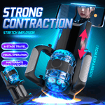 Thrusting Cannon King Mini 6-Segment Fixed-point Telescopic Male Masturbator