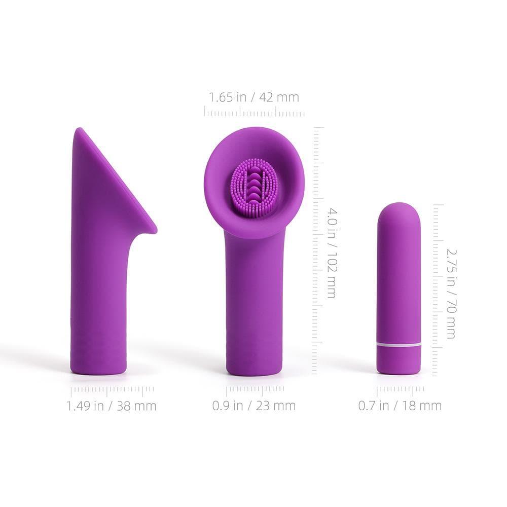 2-in-1 Detachable Bullet Vibrator - Multi-Speed Clitoral Stimulator and G-Spot Massager - Sexdoll.Sex
