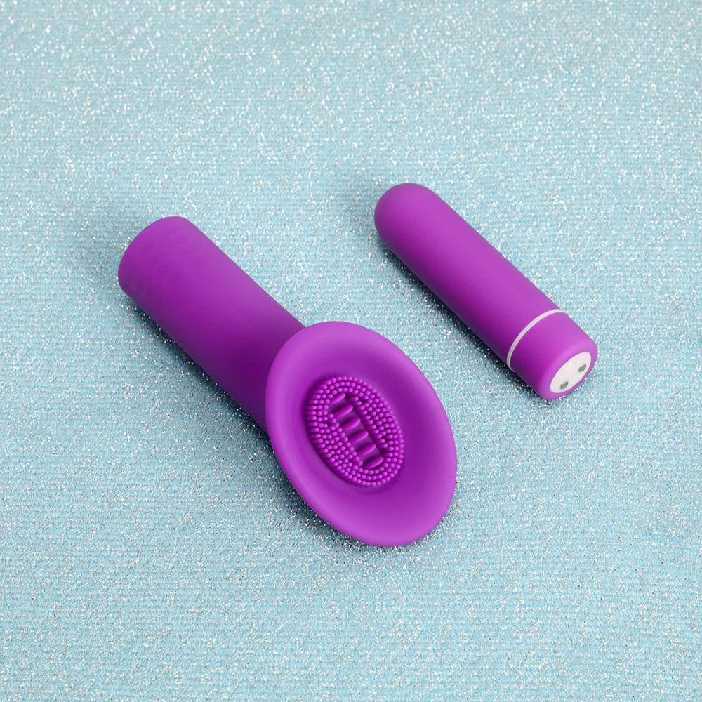 2-in-1 Detachable Bullet Vibrator - Multi-Speed Clitoral Stimulator and G-Spot Massager - Sexdoll.Sex
