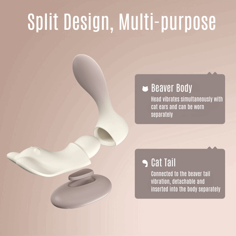EdenSexToy - Beaver Wearable Detachable Remote Control Vibrator