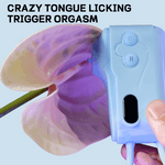 Women's Sucker Clitoris Licker Vibrator Sex Toys Tongue Licking Earphone Design