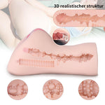 6.23'' 3D Texture Realistic Clitoris Pocket Pussy Stroker - Sexdoll.Sex