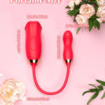 EdenSexToy -Rose Muncher Powerful Sucking Vibrator Dildo Women's Tongue Licking