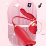 EdenSexToy -Rose Muncher Powerful Sucking Vibrator Dildo Women's Tongue Licking