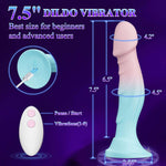 EdenSexToy 7.5” Silicone Realistic Dildos with Suction Cup for Women