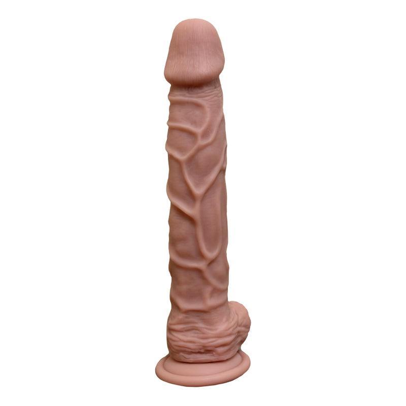 8-Inch Suction Cup Dildo - Redd Realistic Toy for Intense Stimulation - Sexdoll.Sex
