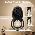 EdenSexToy - Rose Clitoral Stimulator Couples Sex Toys for Men Women Pleasure