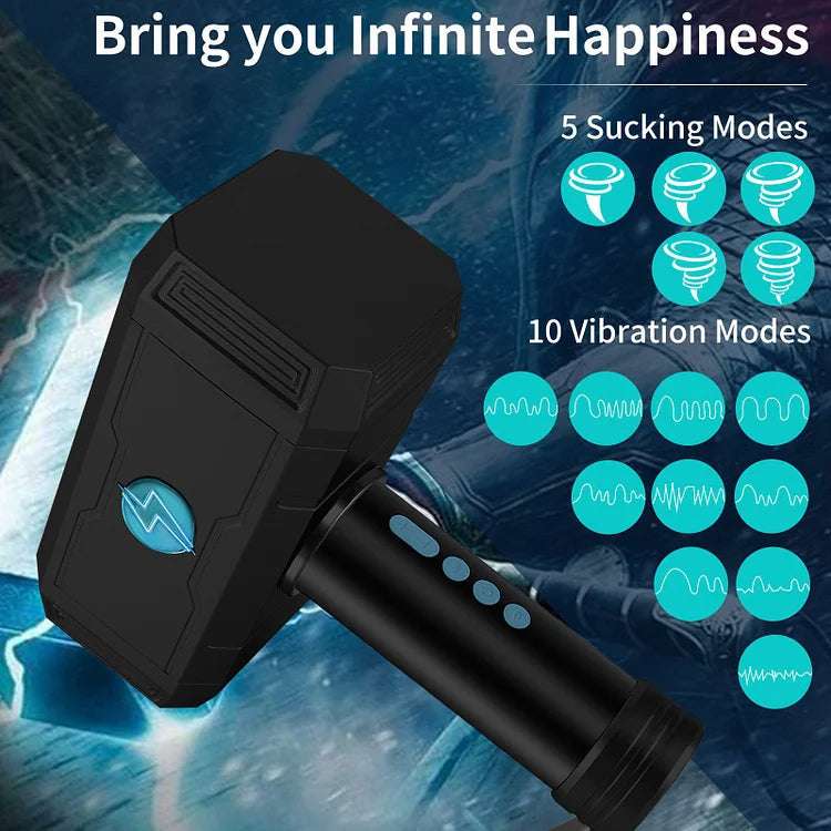 EdenSexToy Thor's Hammer 10 Vibration Male Masturbation Cup