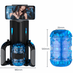 Thrusting Cannon King Mini 6-Segment Fixed-point Telescopic Male Masturbator