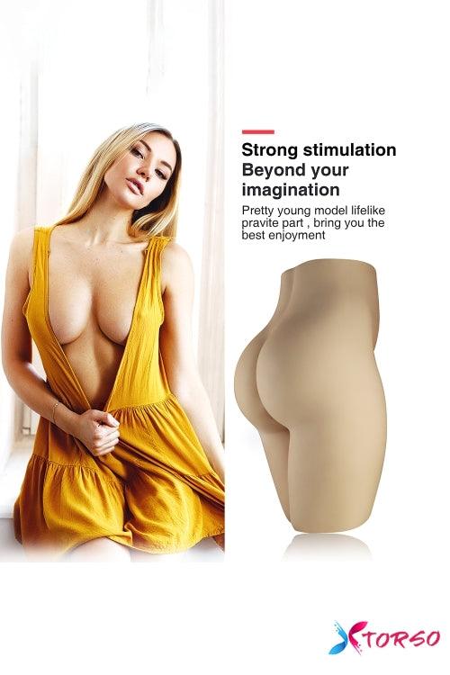 Anbeibei: Yeloly 13.23LB Sex Doll Legs Butt Lower Body Male Masturbator Pocket Pussy Ass Sex Toys for Vaginal Anal Sex - Sexdoll.Sex