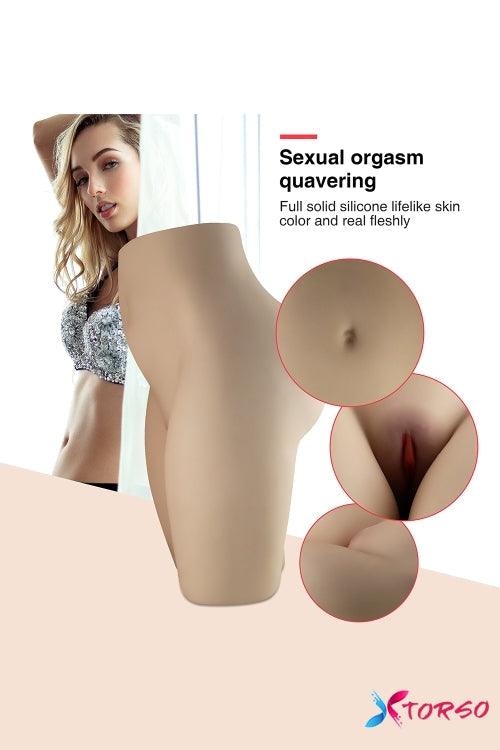 Anbeibei: Yeloly 13.23LB Sex Doll Legs Butt Lower Body Male Masturbator Pocket Pussy Ass Sex Toys for Vaginal Anal Sex - Sexdoll.Sex