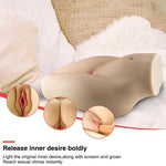 Anbeibei: Yeloly 13.23LB Sex Doll Legs Butt Lower Body Male Masturbator Pocket Pussy Ass Sex Toys for Vaginal Anal Sex - Sexdoll.Sex