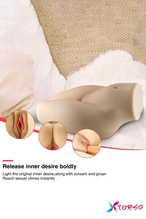 Anbeibei: Yeloly 13.23LB Sex Doll Legs Butt Lower Body Male Masturbator Pocket Pussy Ass Sex Toys for Vaginal Anal Sex - Sexdoll.Sex