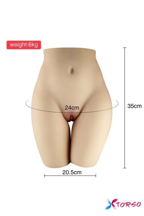 Anbeibei: Yeloly 13.23LB Sex Doll Legs Butt Lower Body Male Masturbator Pocket Pussy Ass Sex Toys for Vaginal Anal Sex - Sexdoll.Sex