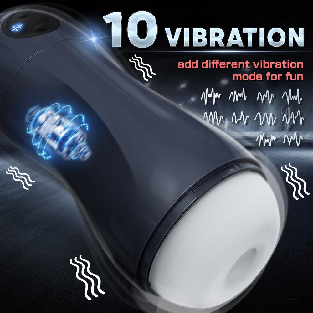 BestGSpot Male Masturbator Dylan - 3 Swallowed Suctions & 10 Vibrations Oral Sex Male Masturbator - Sexdoll.Sex