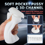 BestGSpot Male Masturbator Dylan - 3 Swallowed Suctions & 10 Vibrations Oral Sex Male Masturbator - Sexdoll.Sex