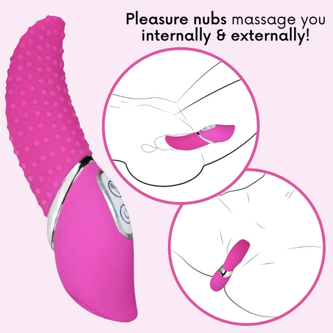 Bumpy Betty Tongue Vibe - Explore Your Desires - Sexdoll.Sex