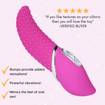 Bumpy Betty Tongue Vibe - Explore Your Desires - Sexdoll.Sex