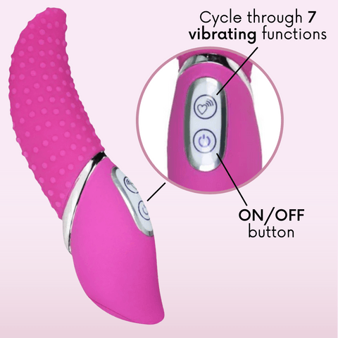 Bumpy Betty Tongue Vibe - Explore Your Desires - Sexdoll.Sex