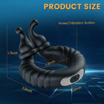Bunny Boy-Separable Rabbit Rocker 10 Vibrating Cock Ring for Couple Play - Sexdoll.Sex