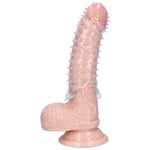Clear Studded Penis Sleeve Sex Enhancer For Couples - Sexdoll.Sex