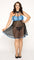 Collared Plus-Size Babydoll Lingerie - Sexdoll.Sex