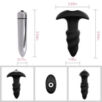 Corkscrew Anal Sex Toy Vibrating Butt Plug - Explore Sensual Twists - Sexdoll.Sex