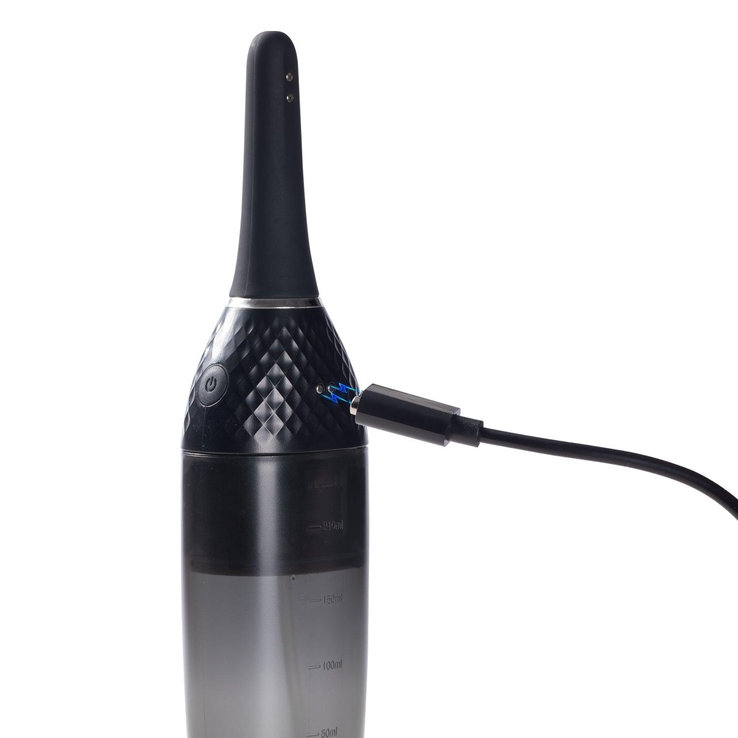 Electric Enema Bulb Auto Spray Douche System Anal Cleaner for men women - Sexdoll.Sex
