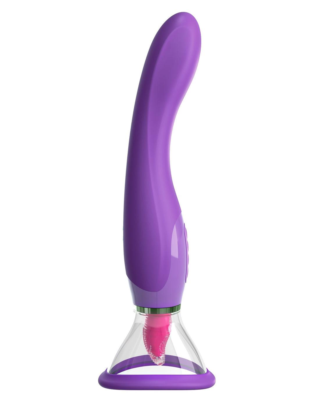 Fantasy For Her Ultimate Pleasure Dual-Ended Tongue Vibrator - Sexdoll.Sex