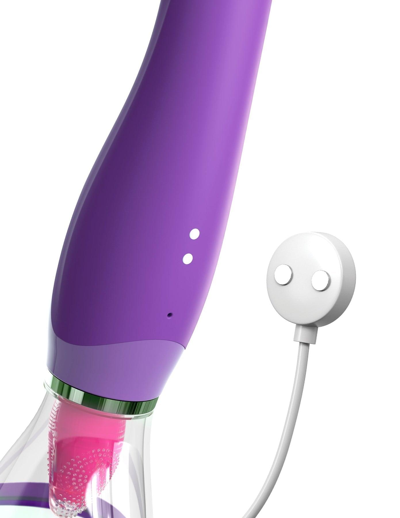 Fantasy For Her Ultimate Pleasure Dual-Ended Tongue Vibrator - Sexdoll.Sex