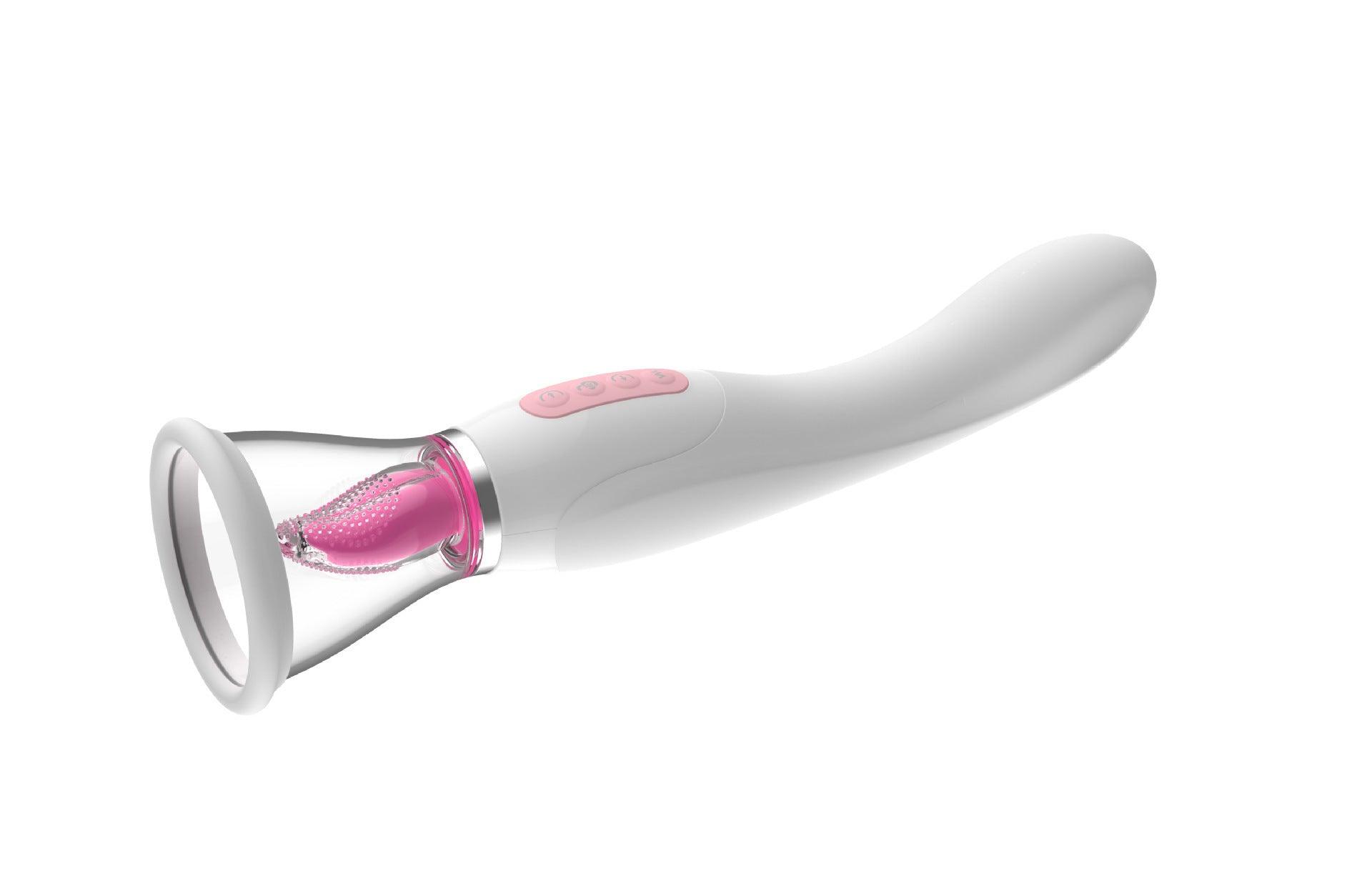 Fantasy For Her Ultimate Pleasure Dual-Ended Tongue Vibrator - Sexdoll.Sex