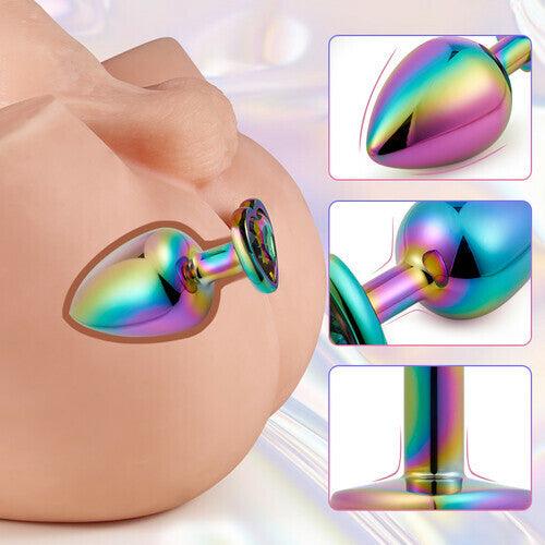 Felton Luxury Laser Color Diamond Base Set Anal Plug - Sexdoll.Sex