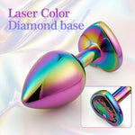 Felton Luxury Laser Color Diamond Base Set Anal Plug - Sexdoll.Sex